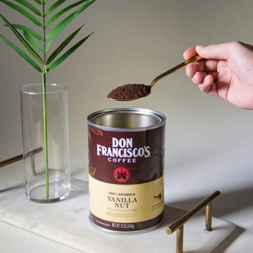 Don Franciscos Hawaiian Hazelnut Flavored Ground Coffee, 100% A