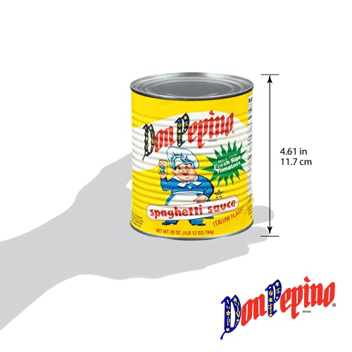 Don Pepino Spaghetti Sauce, 28 Ounce Pack Of 12