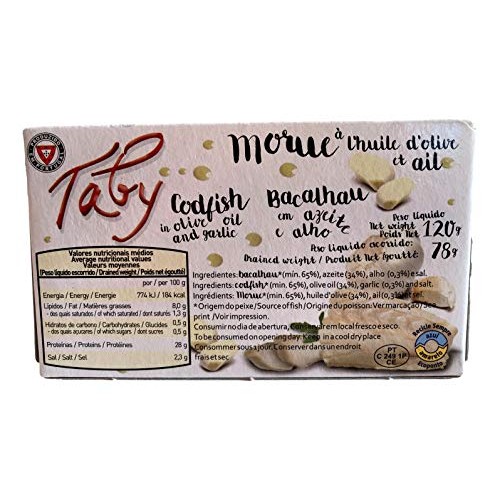 Portuguese Codfish On Olive Oil And Garlic, 2 Pack Can, Ready To