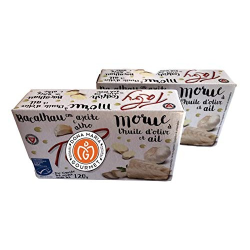 Portuguese Codfish On Olive Oil And Garlic, 2 Pack Can, Ready To