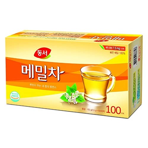 Dongsuh Buckwheat Tea Korean Traditional Buckwheat Tea 1 Pack