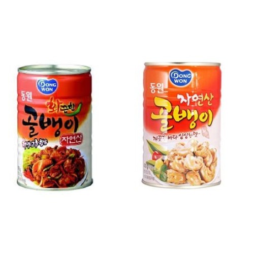 Dongwon Canned Bai Top Shell Combo Regular &Amp; Hot, 14.1Oz Each P