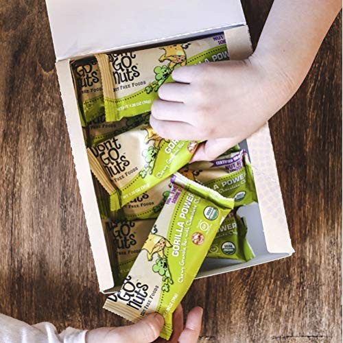 Dont Go Nuts Nut-Free Organic Snack Bars, Gorilla Power, 12 Cou
