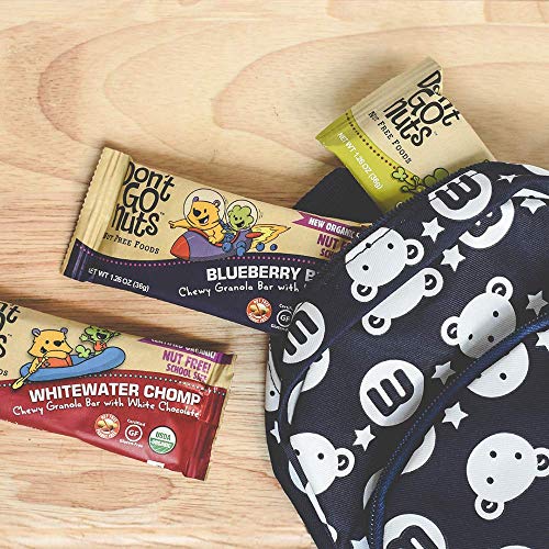 Dont Go Nuts Nut-Free Organic Snack Bars, Whitewater Chomp, Che
