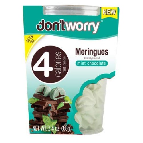 Dont Worry Meringues 1 Calorie Per Piece Pack Of 2 Tubs Mi