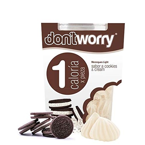 Delicious Light Meringues, Cookies And Cream Flavor, Only 1 Calo