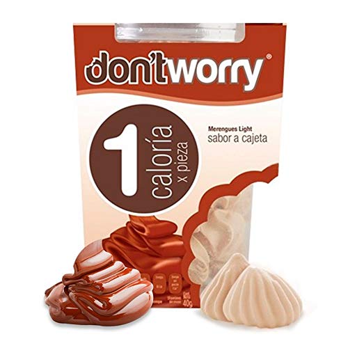Delicious Light Meringues, Caramel Flavor, Only 1 Calorie Per Pi