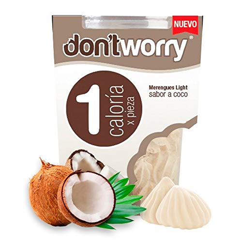 Delicious Light Meringues, Coconut Flavor, Only 1 Calorie Per Pi