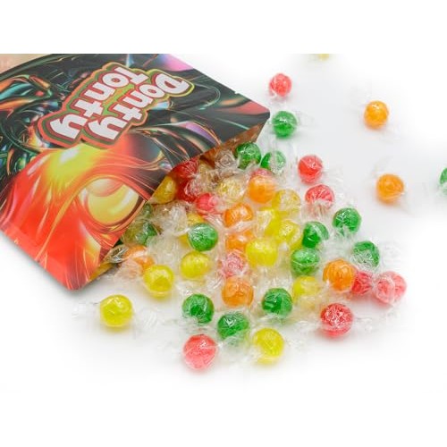 COLOMBINA SOUR BALLS Hard Candy 2 lb – Bulk Bag, 5 Assorted Frui...