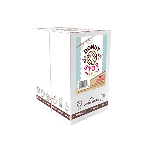 Donut Stop Coffee Flavored Coffee Pods, Compatible With 2.0 K-Cu