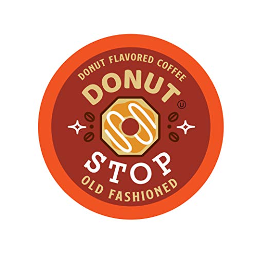Donut Stop Coffee Flavored Coffee Pods, Compatible With 2.0 K-Cu