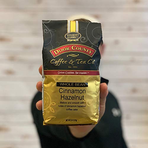 Door County Coffee, Cinnamon Hazelnut, Flavored Coffee, Medium R