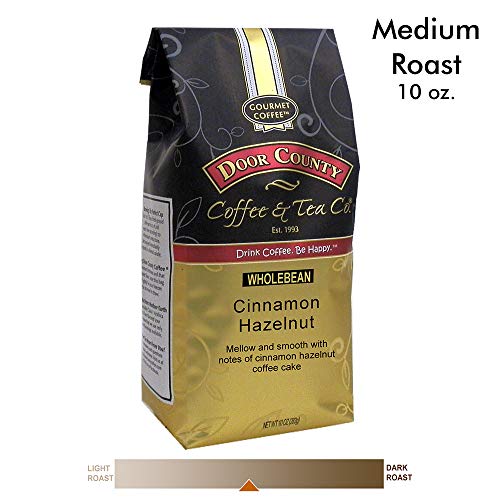 Door County Coffee, Cinnamon Hazelnut, Flavored Coffee, Medium R