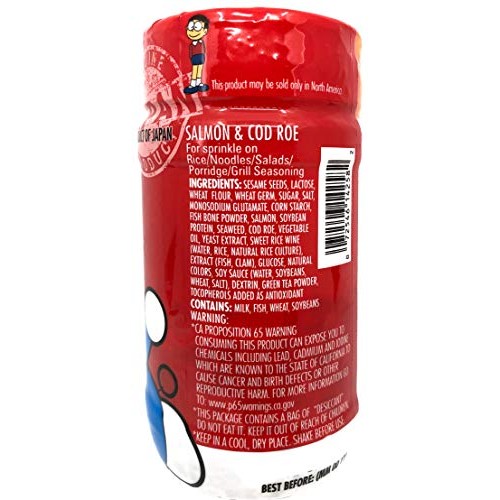 Sake Tarako Salmon &Amp; Cod Roe Furikake Rice Seasoning 2.1Oz, Pr