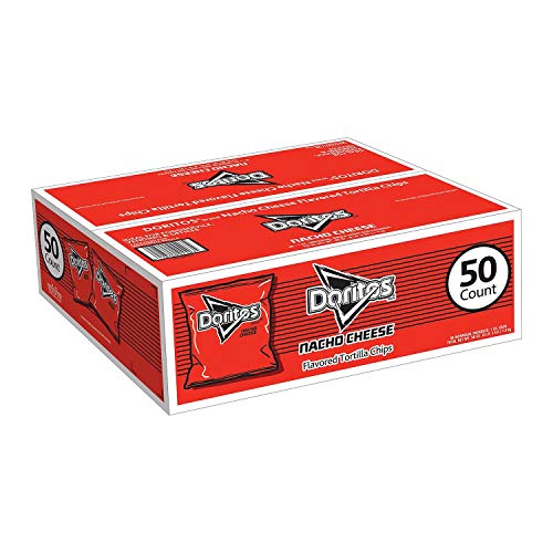 Doritos Nacho Cheese Tortilla Chips 1 Oz. 50 Ct.