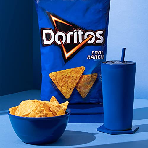 Doritos Cool Ranch Flavored Tortilla Chips, 1 Ounce Pack Of 40