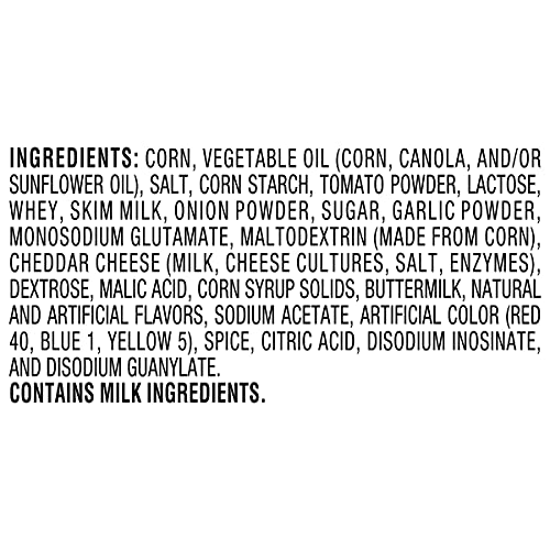 Doritos Cool Ranch Flavored Tortilla Chips, 1 Ounce Pack Of 40