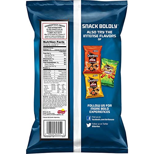 Doritos, Cool Ranch Flavored Tortilla Chips Party Size, 15 Oz, 2