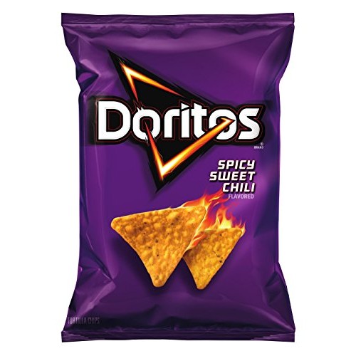 Doritos Flavored Tortilla Chips, Spicy Sweet Chili, 42 Ounce Pa