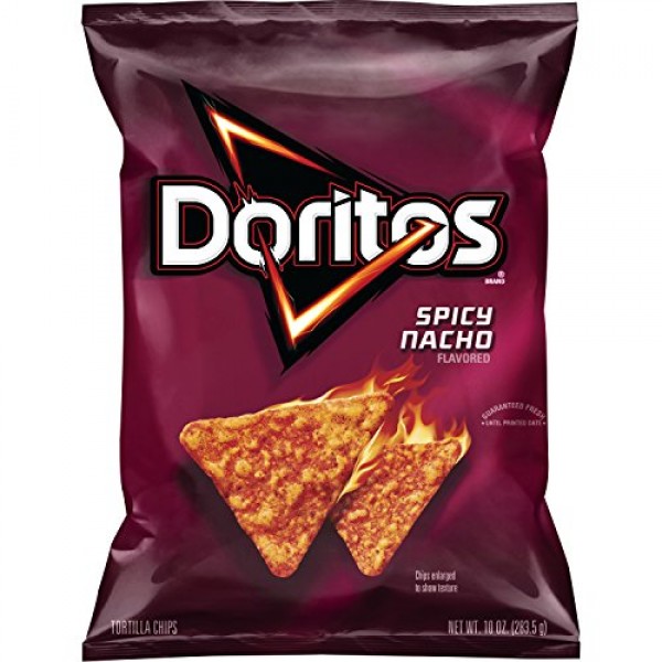 Doritos Flavored Tortilla Chips, Variety Pack, 9.75 Ounce, 4 Count