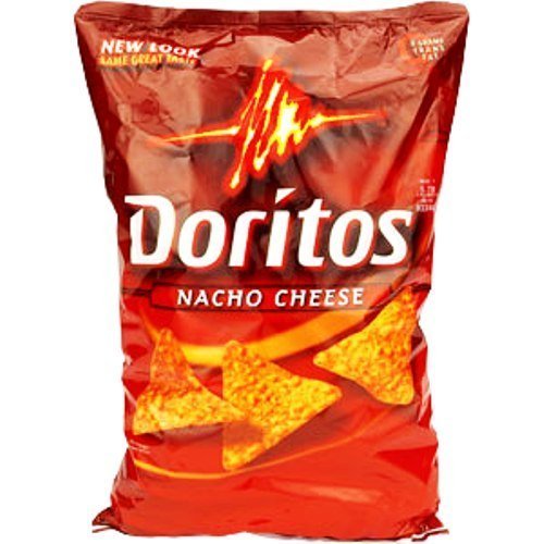 Doritos Nacho Cheese Tortilla Chips Mega Size, 30 Ounce By Doritos