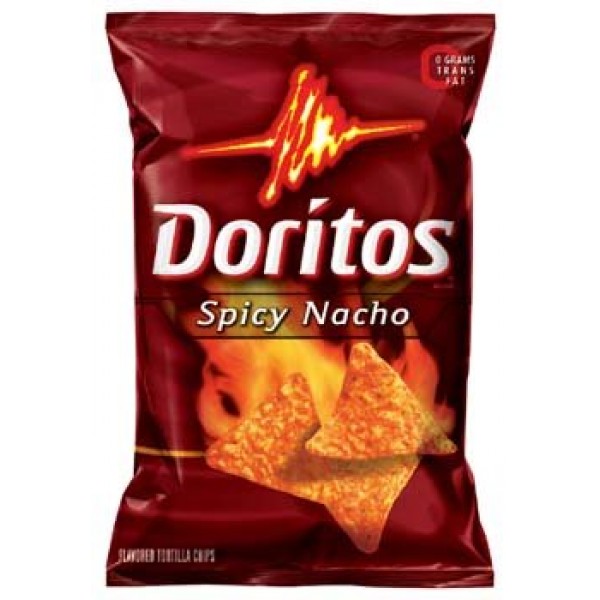 Doritos Spicy Nacho Tortilla Chips 12 Oz Pack Of 6