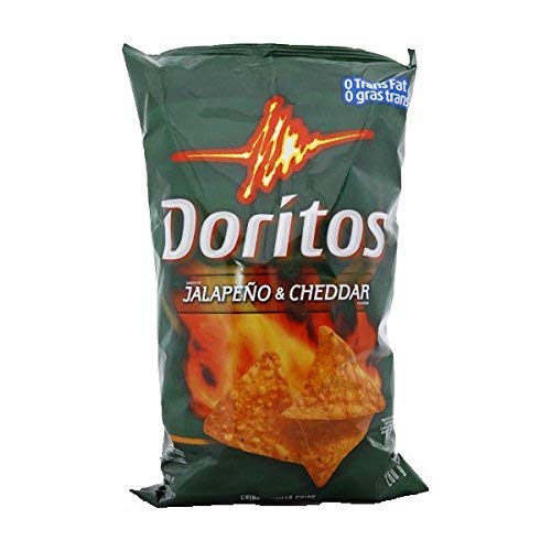 Doritos Tortilla Chips, Jalapeno And Cheddar, 260 Grams/9.2 Ounce