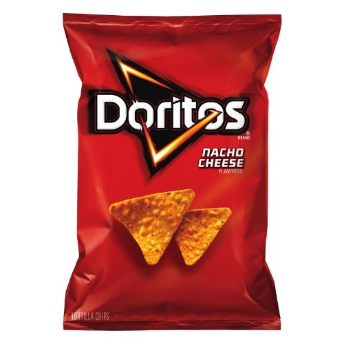 Doritos Tortilla Chips, Nacho Cheese, 11 Ounce Pack Of 4