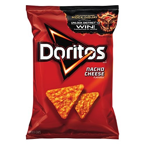 Doritos Tortilla Chips, Nacho Cheese, 11 Oz