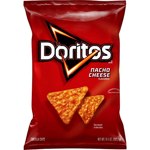 Doritos Tortilla Chips, Nacho Cheese, 9.25Oz Bag