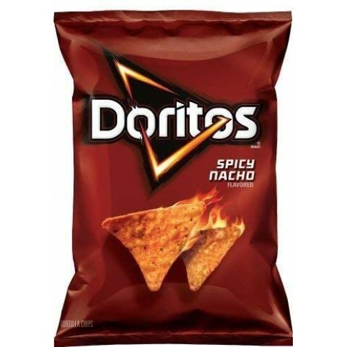 Doritos Tortilla Chips, Spicy Nacho, 260 Grams/9.2 Ounce