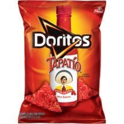 Frito Lay, Doritos Brand, Tapatio Hot Sauce Flavored Tortilla C