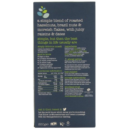 Dorset Cereals - Muesli - Simply Delicious Muesli - 850G Case O