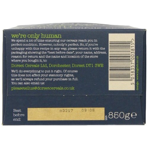 Dorset Cereals - Muesli - Simply Delicious Muesli - 850G Case O