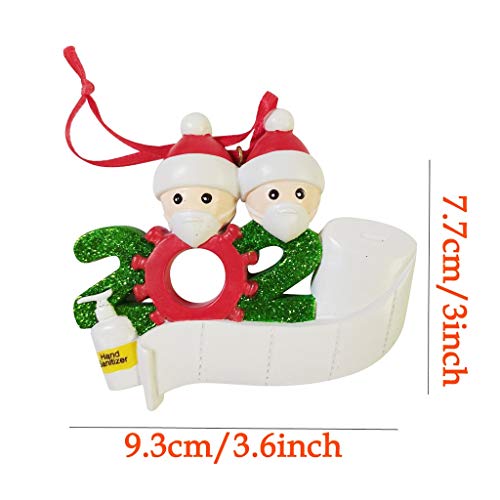 Dosoop 2020 Personalized Christmas Tree Hanging Ornaments, Creat