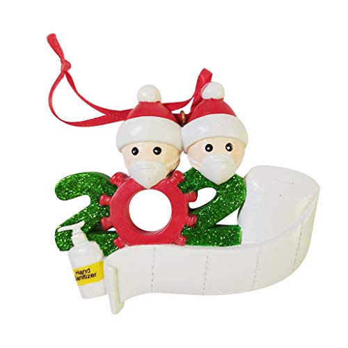 Dosoop 2020 Personalized Christmas Tree Hanging Ornaments, Creat