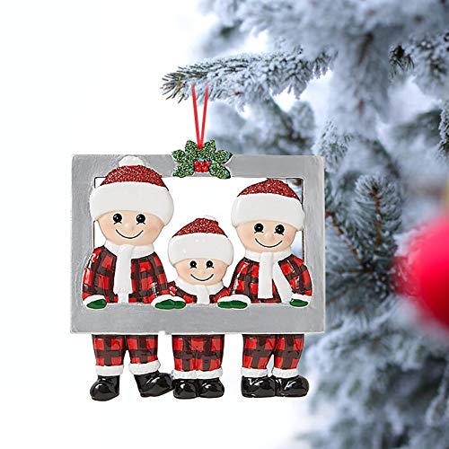 Dosoop 2020 Personalized Survived Members Family Christmas Ornam