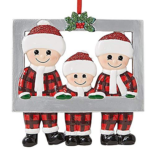 Dosoop 2020 Personalized Survived Members Family Christmas Ornam