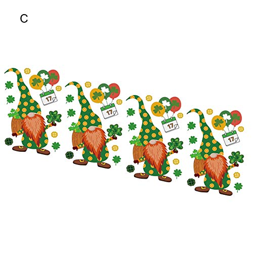 Dosoop 8.7×5.5 Inch St. Patricks Day Heat Transfer Patches Viny