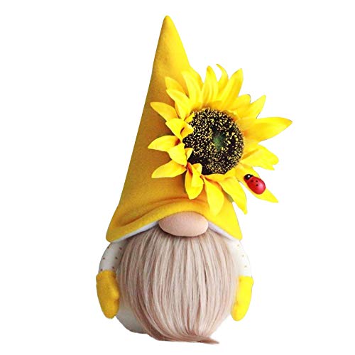 Dosoop Bumble Bee Sunflower Gnome Scandinavian Tomte Nisse Swedi