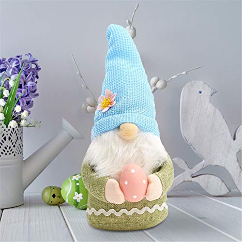 Dosoop Easter Day Decor, Spring Easter Gnome Plush Swedish Tomte