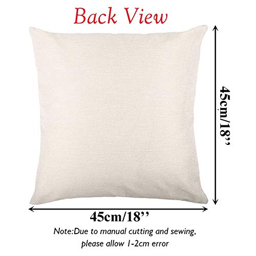 Dosoop St Patricks Day Pillow Covers,18 X 18 Inch Green Buffalo