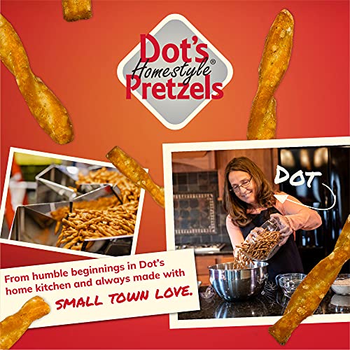 Dots Homestyle Pretzels 18 Ounce Family Size Original Seasoned