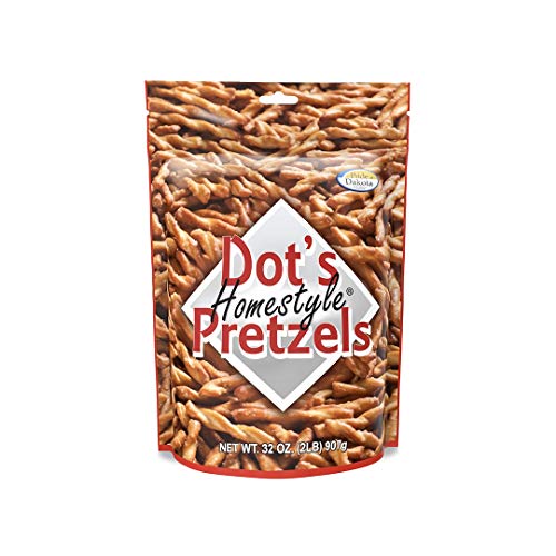 Dots Homestyle Pretzels 2 Lb. Bag 1 Bag 32 Oz. Seasoned Pretz