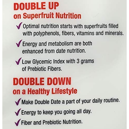 Double Date Organic Dates Medjool, 2Lb Pouch Bag Dates Organic,