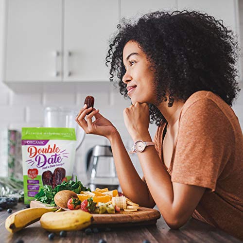 Double Date Organic Dates Medjool, 2Lb Pouch Bag Dates Organic,