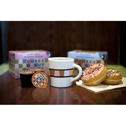 Double Donut Coffee Decaf Flavored Coffee Single Serve Cups For