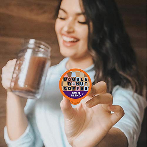 Double Donut Coffee Variety Pack Sampler, Assorted Medium Roast,