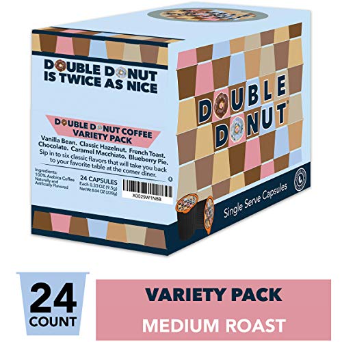 Flavored Coffee Variety Pack With Recyclable Single Serve Flavor