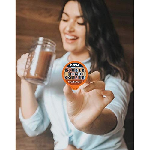 Hazelnut Decaf Coffee Pods Pack Of 24 Capsules Medium Roast De